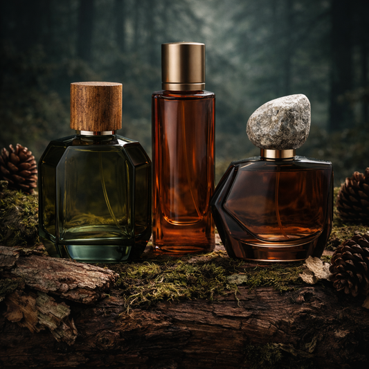 Set drvenasto-divlje – Set od 3 parfema