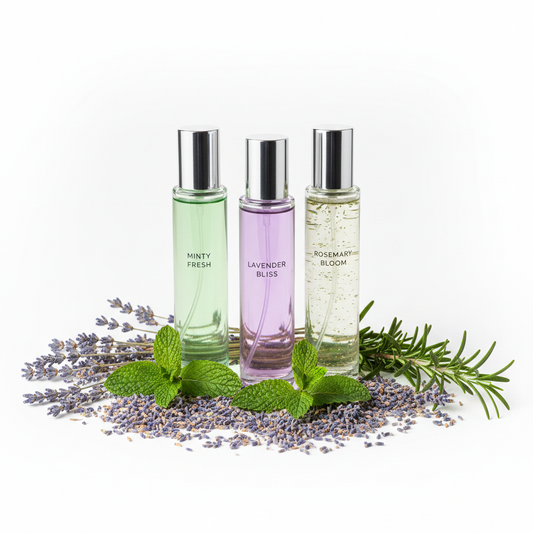 Set od tri biljna parfema